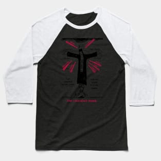 The Crucified Monk | Alternate Version Baseball T-Shirt